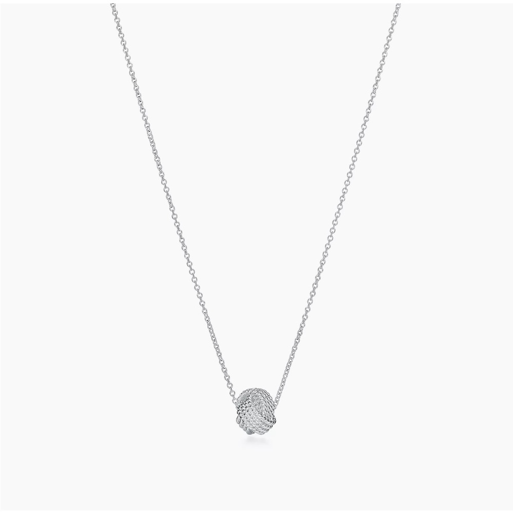 Tiffany & Co. Knot Pendant Necklace